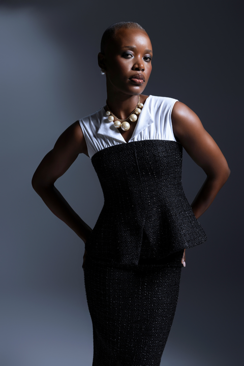 Sophia tweed Pencil Skirt