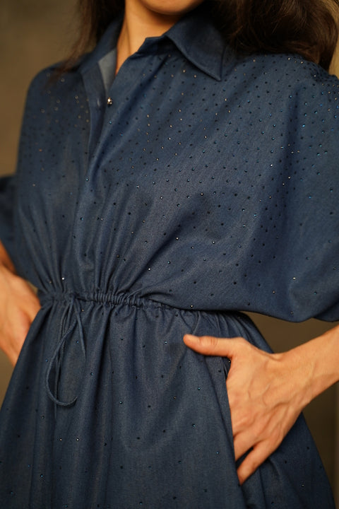 Tilly charcoal dress