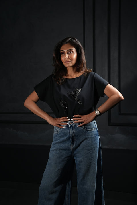 Dove Black T-shirt