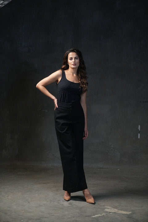 Arla Black Pants