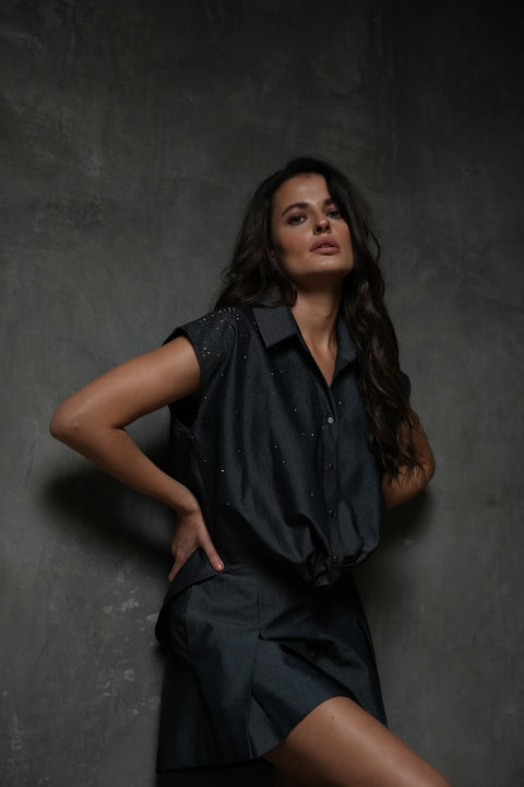Coco charcoal shirt