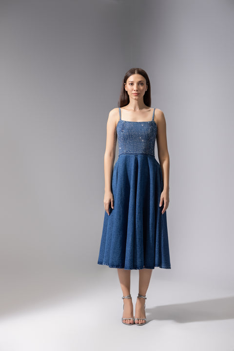 Moira stud dress