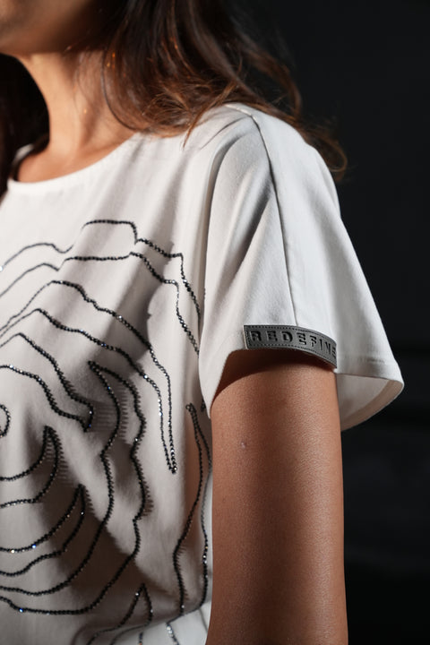 Bloom White tshirt