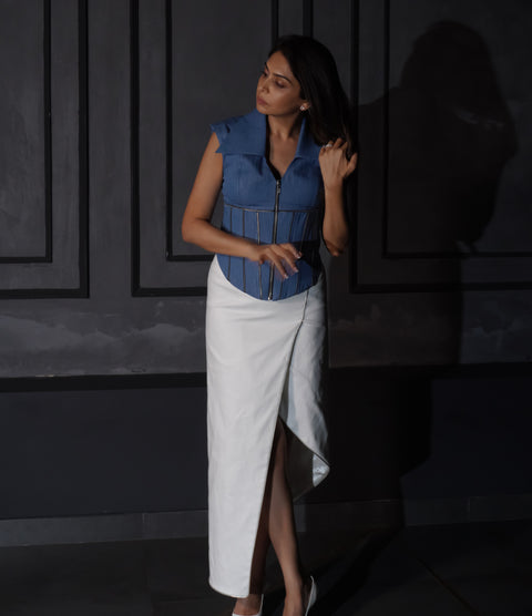 Ivy white skirt