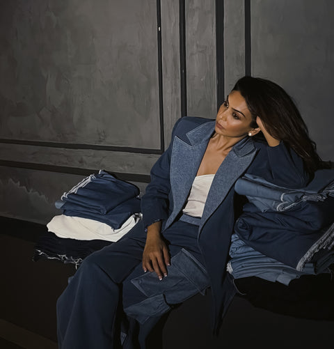 Quinn Aqua Blazer