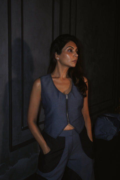 Mace Charcoal Vest