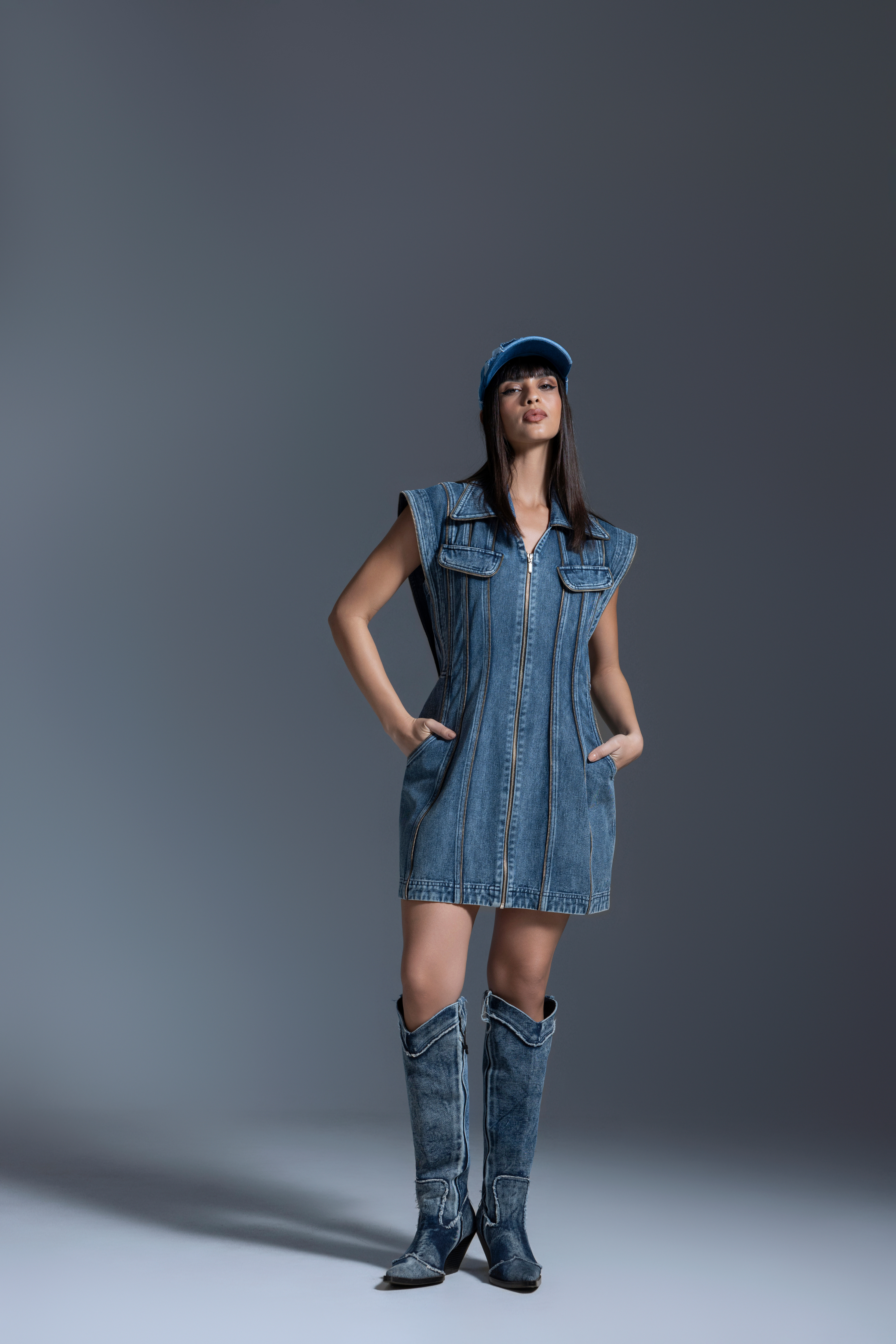 Alex Aqua Dress
