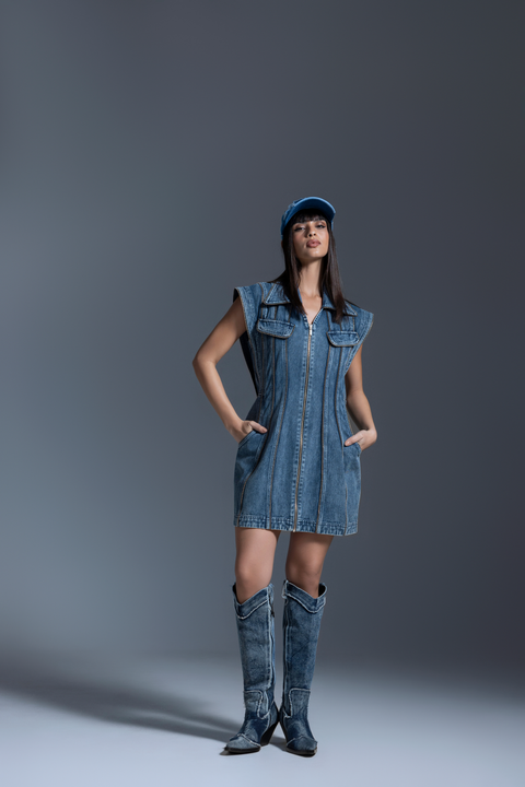 Alex Aqua Dress