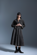 Moira Charcoal Dress