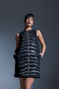 Nocturnal Black Diamonte Dress