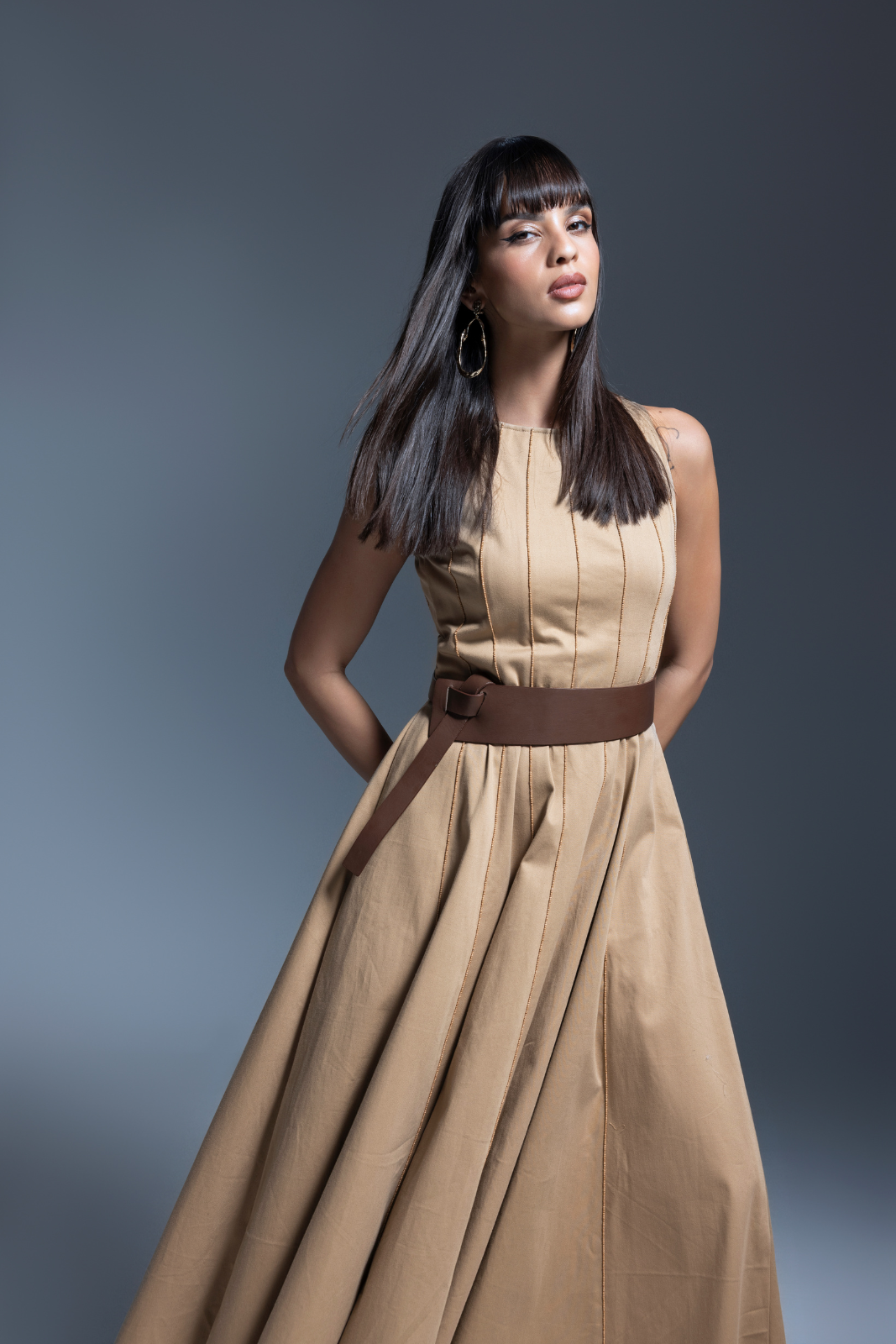 Tiffany Beige Dress