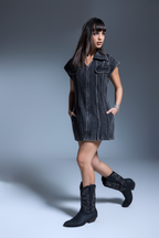 Alex Charcoal Dress