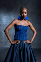 Iris Embroidered Corset