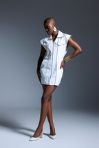 Alex White Dress