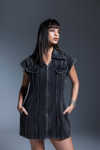 Alex Charcoal Dress