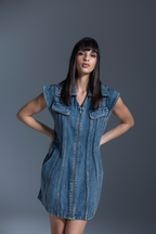 Alex Aqua Dress