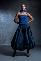 Iris Embroidered Corset