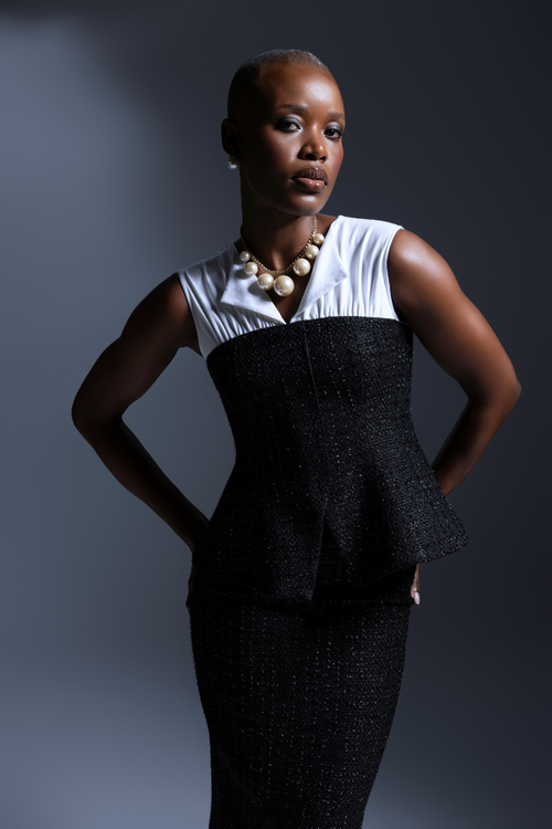 Sophia tweed Pencil Skirt