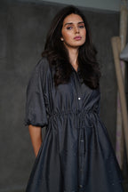Tilly charcoal dress