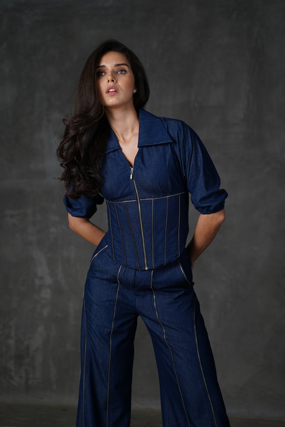 Sienna Indigo Corset