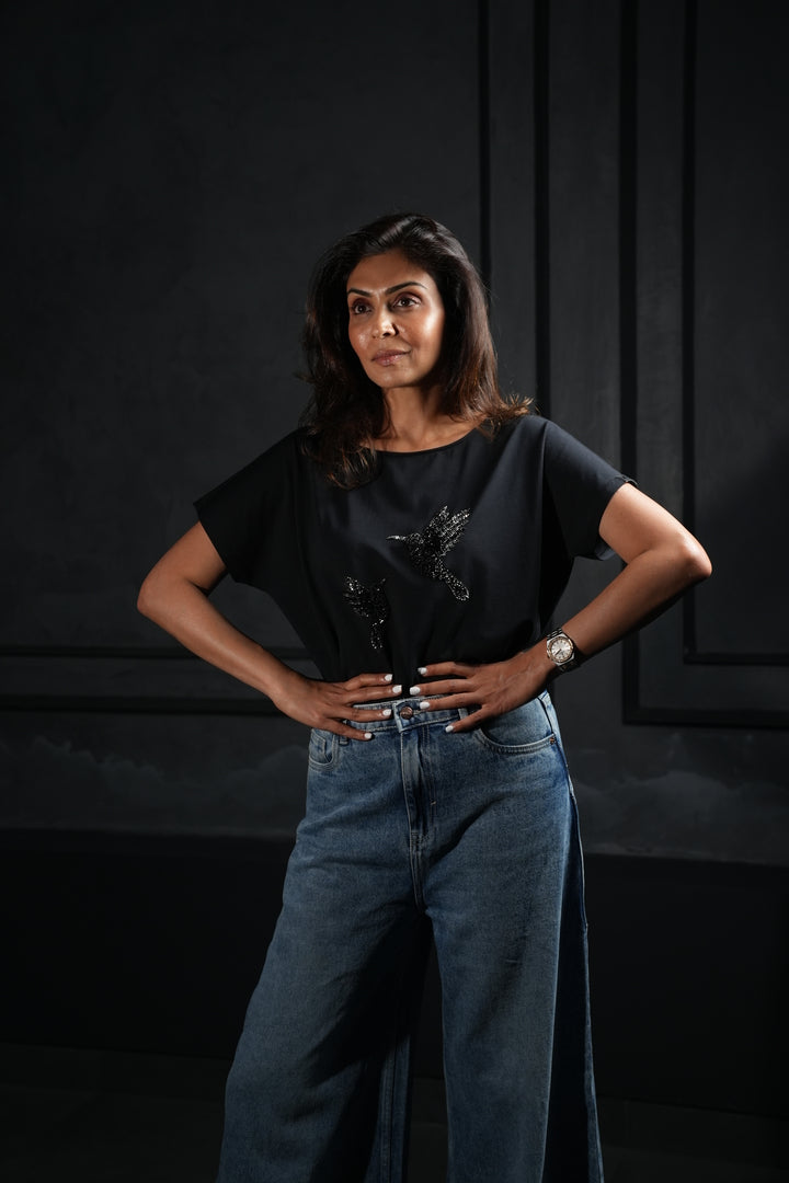 Dove Black T-shirt