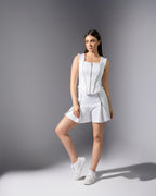 Noa White Corset