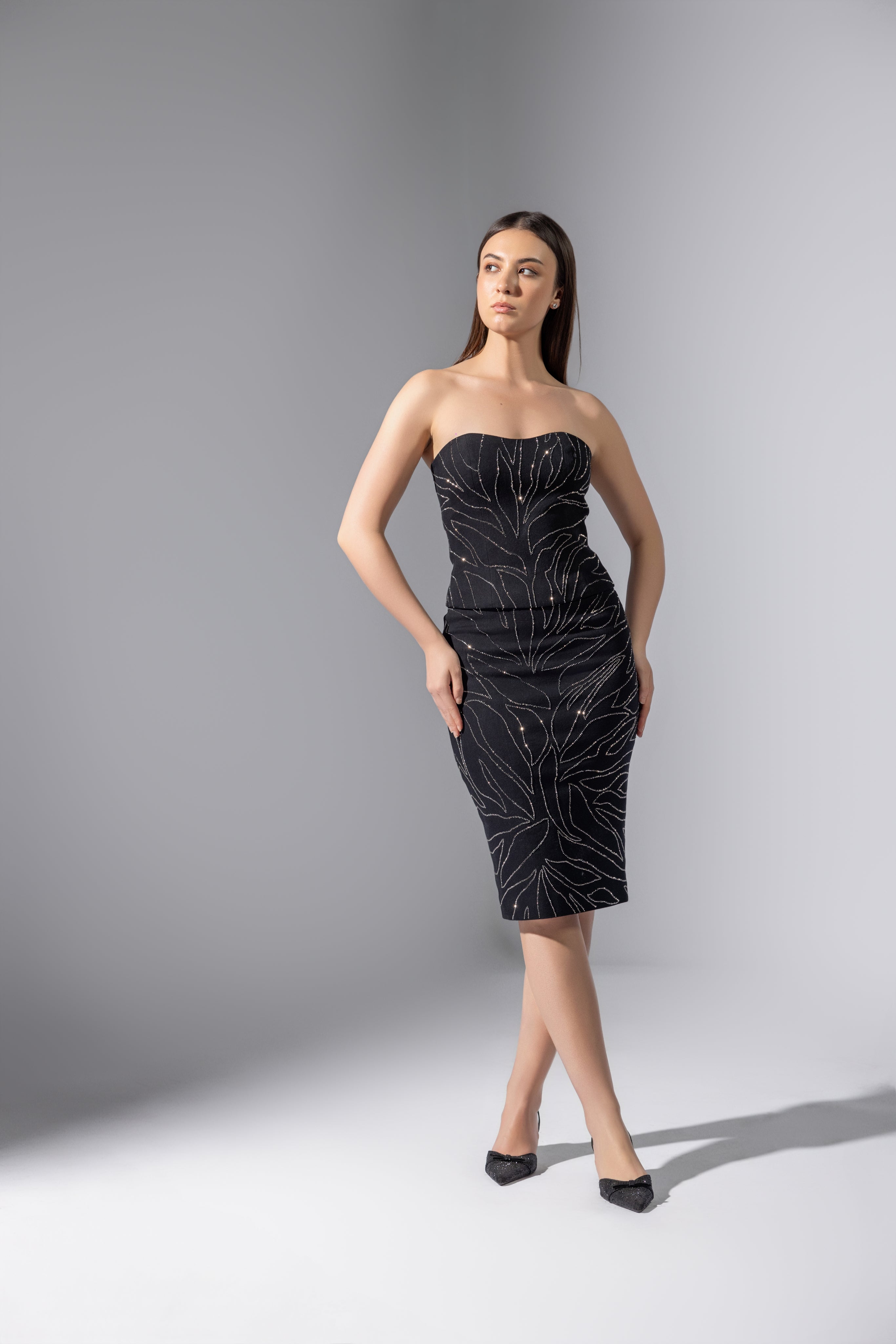 Fiona Black Skirt
