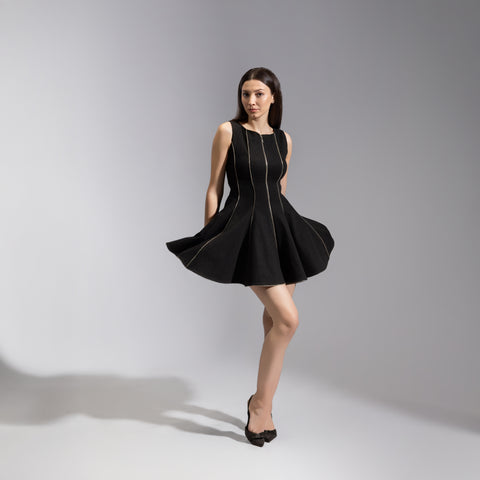 Amara Black Dress