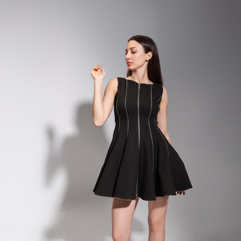 Amara Black Dress