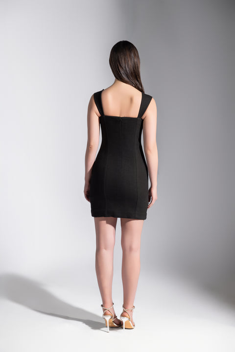 Bloom Black Dress