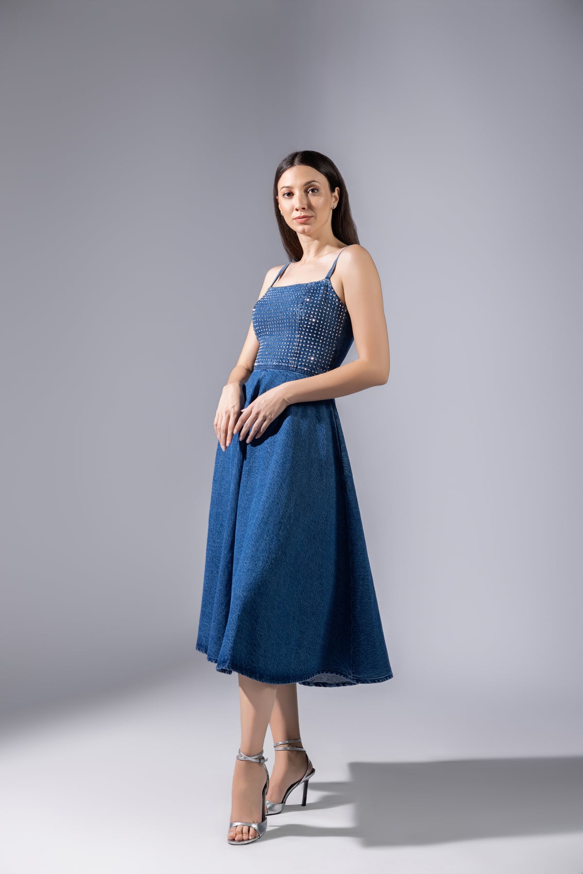 Moira stud dress