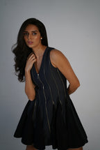 Lead Denim Mini Panel Dress