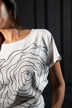 Bloom White tshirt