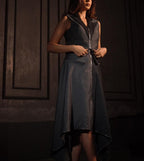 Mace charcoal skirt