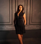 Celina black dress