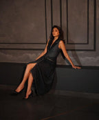 Mace charcoal skirt