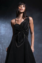 Clove Charcoal Dress