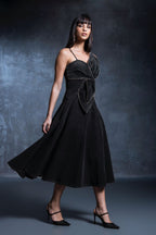 Clove Charcoal Dress