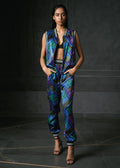 Zing in Blue Printed Joggers