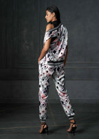 Olio in Blush Pink Printed Joggers