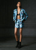 Argyle Printed Skorts