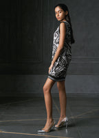 Rush in Grey Sleeveless Dress