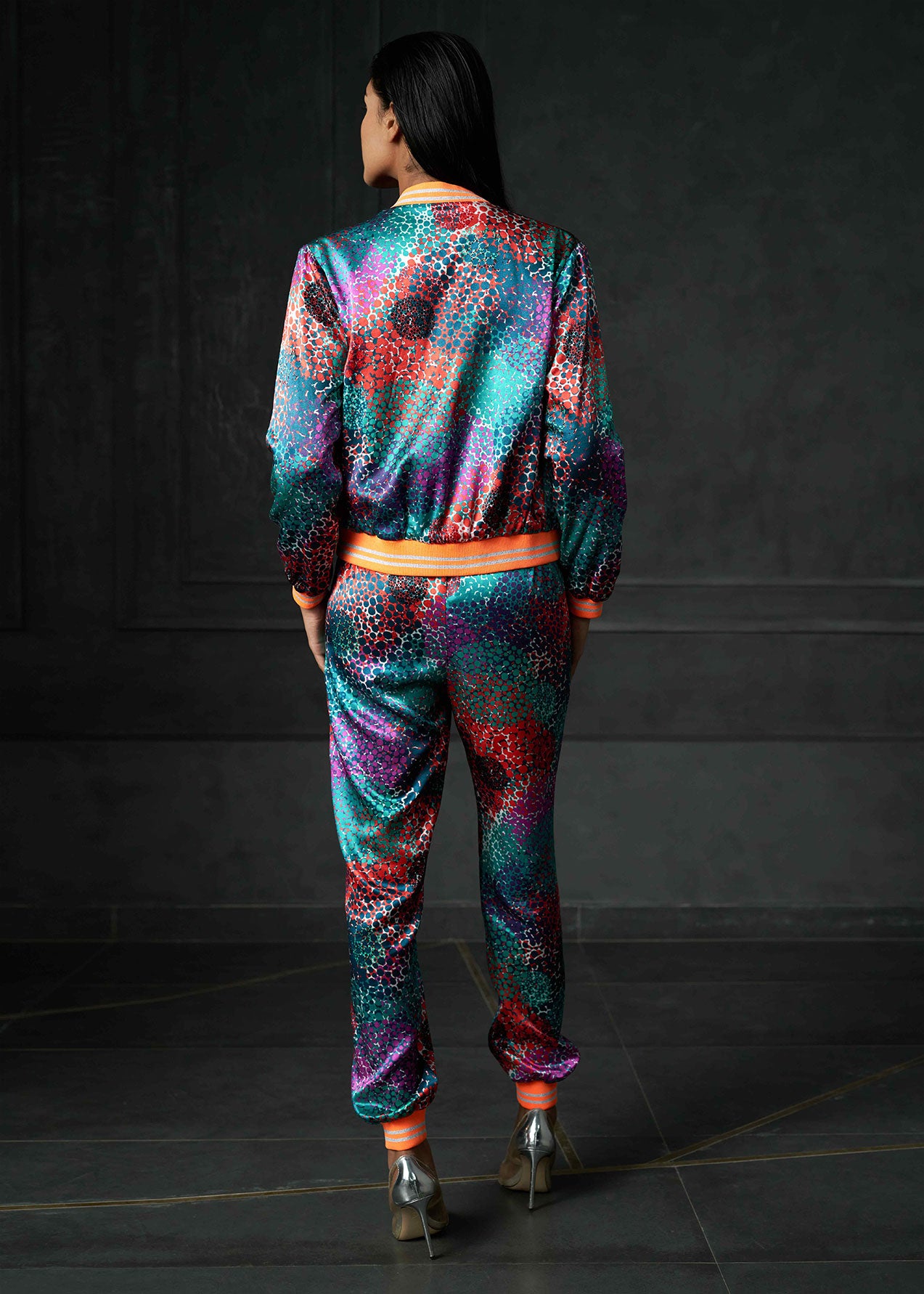 Ripple Printed Joggers