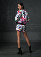 Olio in Pink Printed Skorts