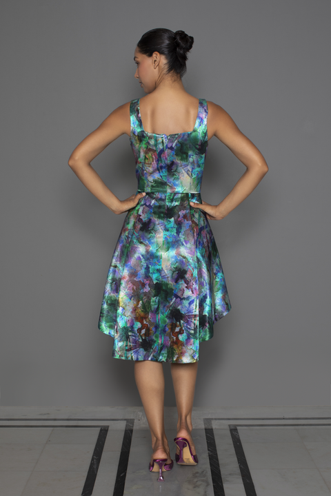 Azura High Low Reversible Dress